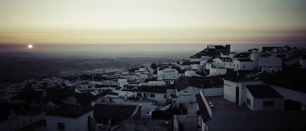 Medine, Cadiz, Endülüs, İspanya 'da günbatımı manzarası