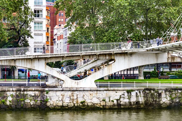 Bilbao, İspanya 5 Temmuz Bir köprü