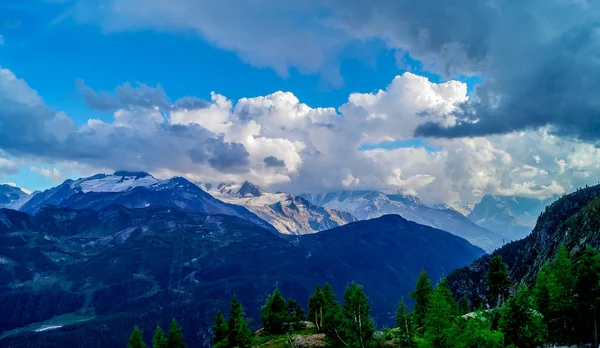 Simplon Alpine Pass Alps Lake Lac Emosson Emosson Reservoir — ストック写真