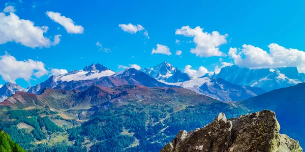 Swiss Alps Paradise Outdoor Activities Switzerland — 스톡 사진