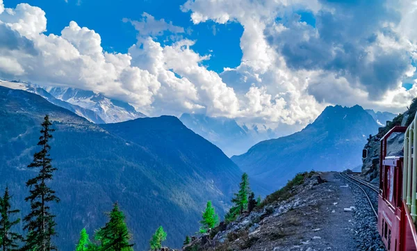 Alpi Svizzere Paradiso Attività All Aria Aperta Svizzera — Foto Stock