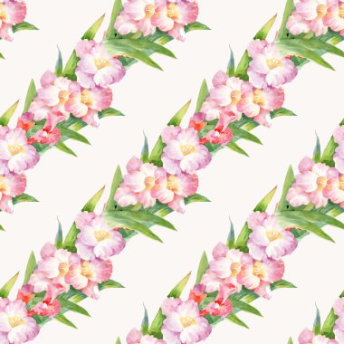 suluboya çiçek buketi