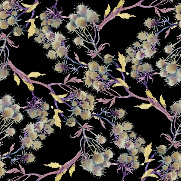 Sommerblumen Aquarell Textur — Stockfoto