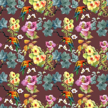 güzel çiçek desenli