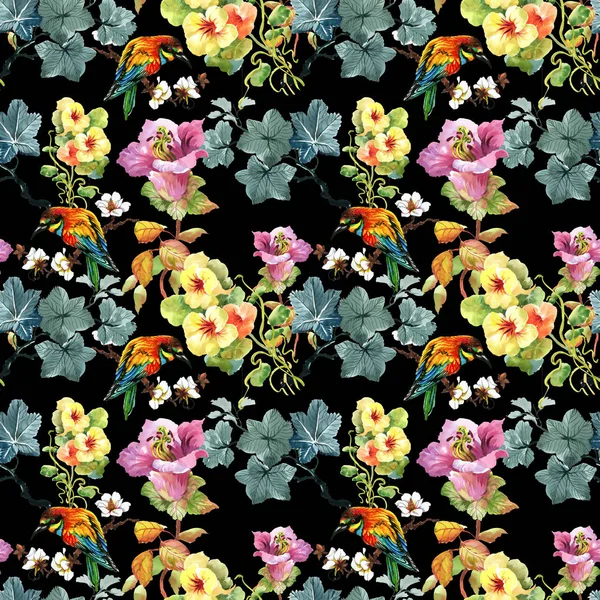 Beau motif floral — Photo