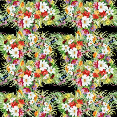 Yaz aylarında Bahçe çiçek