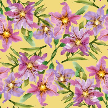 Yaz aylarında Bahçe çiçek