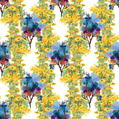 Yaz aylarında Bahçe çiçek