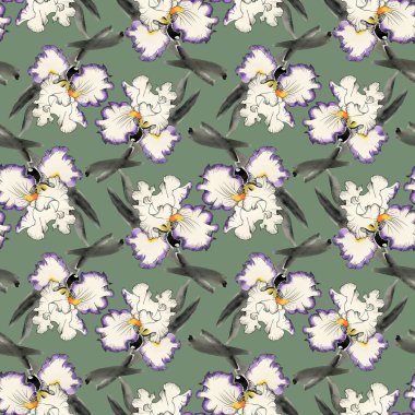 Iris çiçek arkaplanı