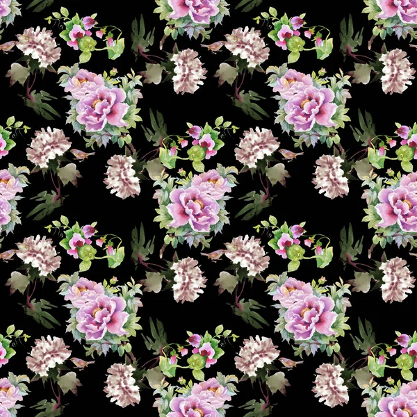 Sommer Textur mit Blumen — Stockfoto