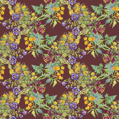 güzel çiçek desenli