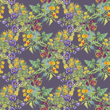 güzel çiçek desenli