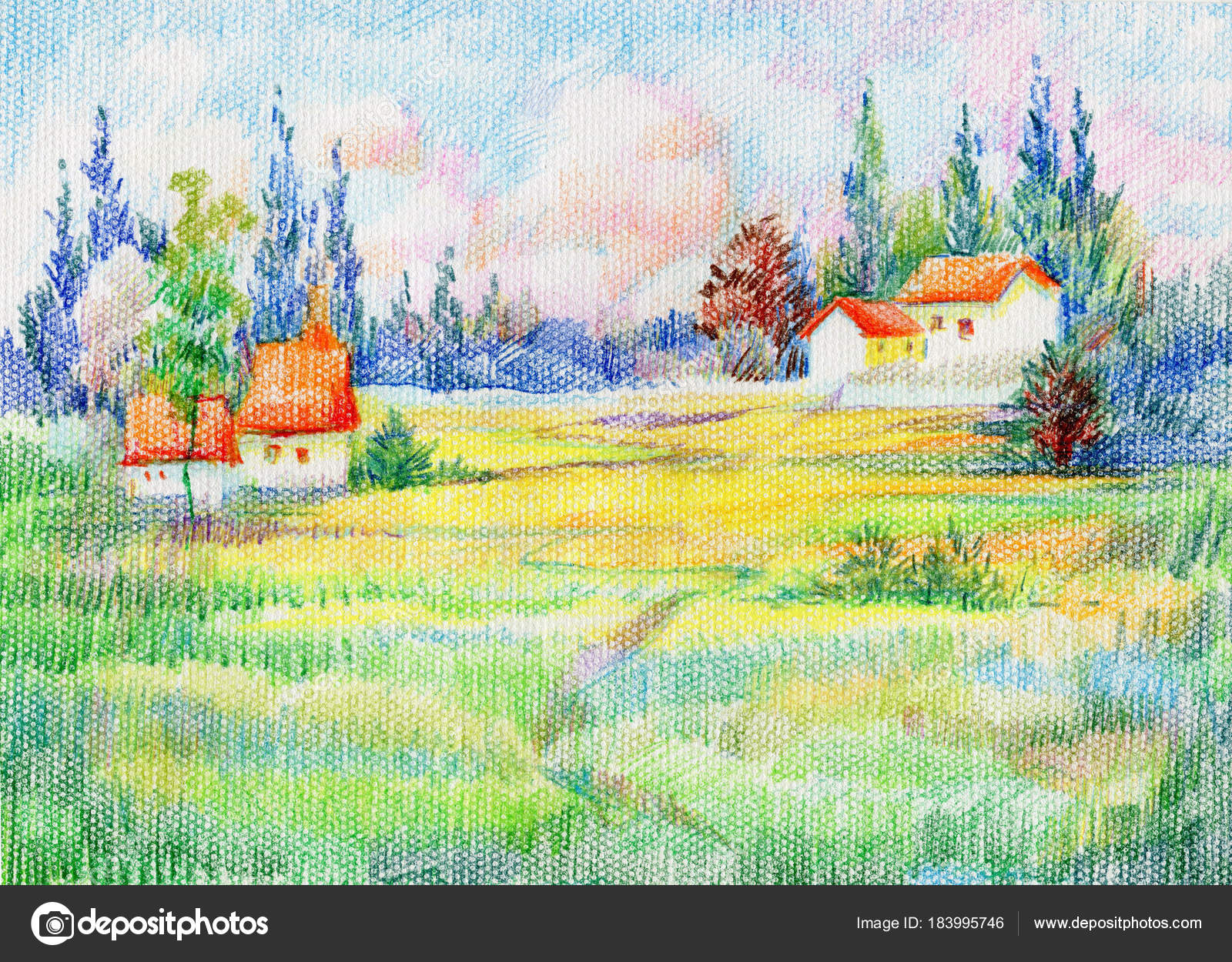 Featured image of post Easy Rural Landscape Drawing