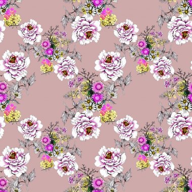 desen güzel güller ve çiçekler