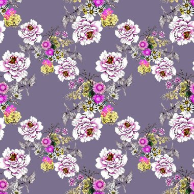 desen güzel güller ve çiçekler