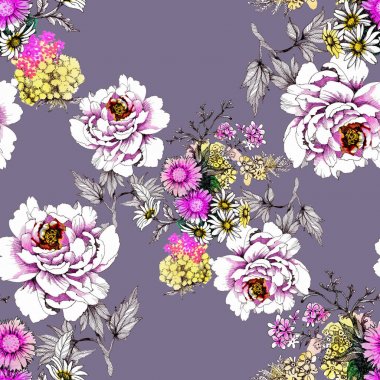 desen güzel güller ve çiçekler