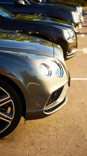 Kiev, Ucrania - 14 de mayo de 2014: Bentley Motorsport celebra la apertura de un nuevo centro de distribuidores en Kiev — Foto de Stock