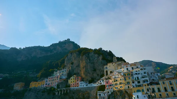 Travel in Italy series - view of beautiful Amalfi — Stock Photo, Image