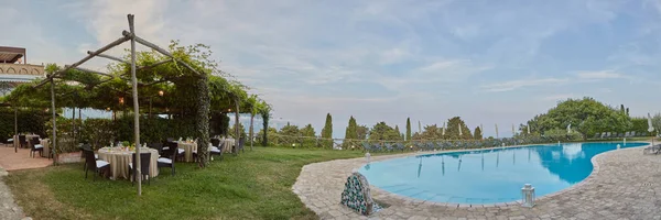 Villa Cimbrone en Ravello Costa Amalfitana Italia — Foto de Stock