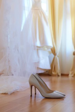 Düğün aksesuarları gelin bileşimi