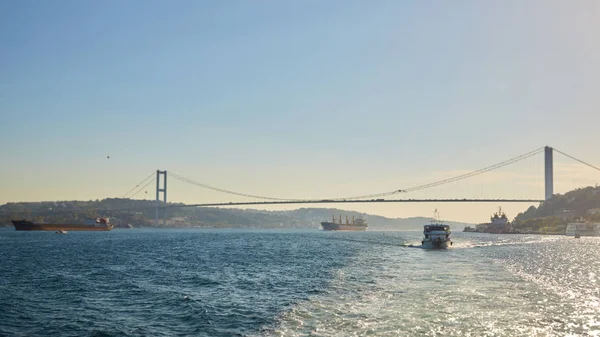 Karmaşık deniz trafiğinin — Stok fotoğraf