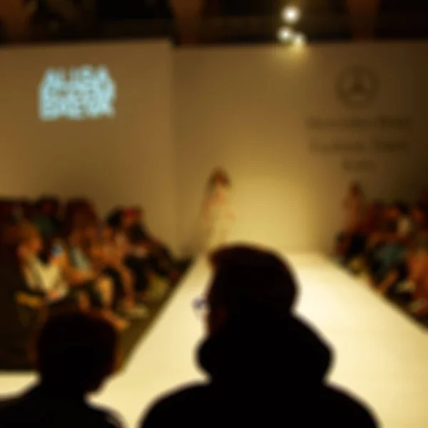 Fashion runway out of focus — Stock Photo, Image