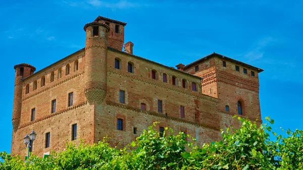 Castello di Grinzane Cavour Piemonte Itália — Fotografia de Stock