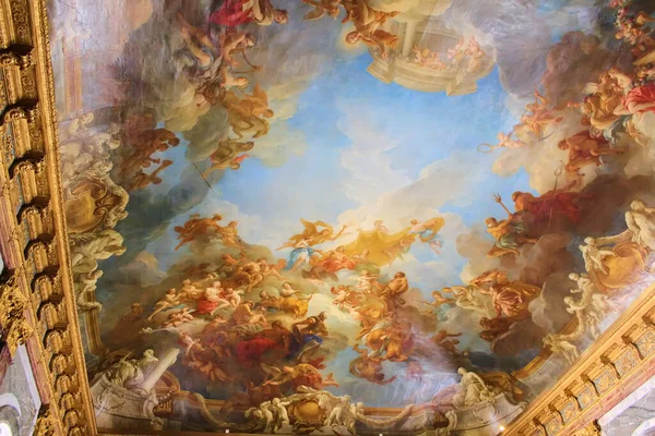 Интерьер замка Версаль или Версальского дворца — стоковое фото