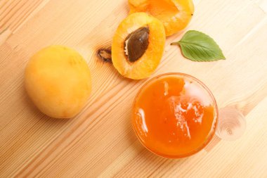 Reçel kayısı şeftali arka plan