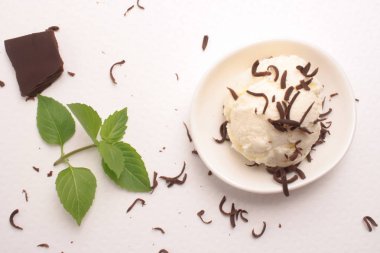 Çikolatalı dondurma.