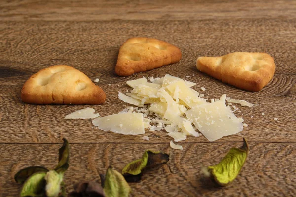 Домашнее сырное печенье — стоковое фото