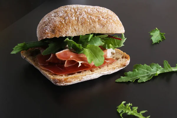 sandviç prosciutto hamon ciabatta