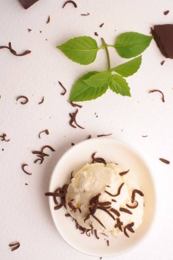 Çikolatalı dondurma.