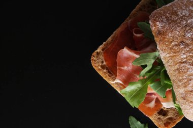 sandviç prosciutto hamon ciabatta