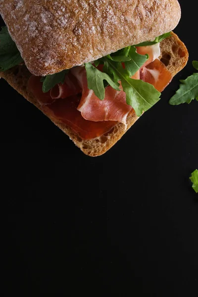 sandviç prosciutto hamon ciabatta