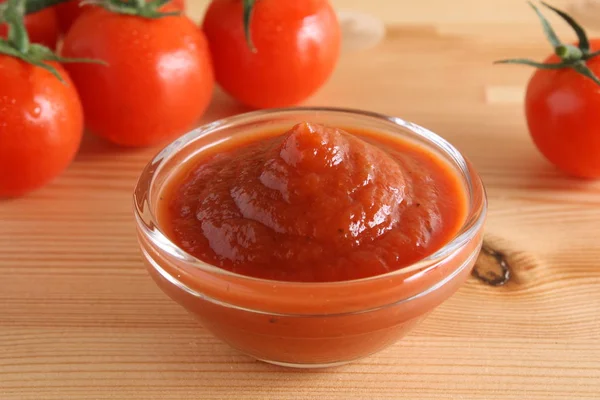 Tomat saus tomat tomat rosemary — Stok Foto
