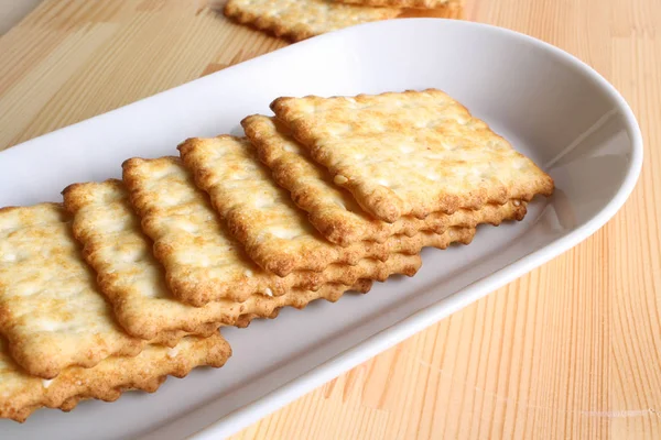 Cracker, kex torra franska — Stockfoto