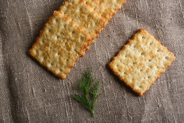 Bolacha, fundo de biscoito seco — Fotografia de Stock