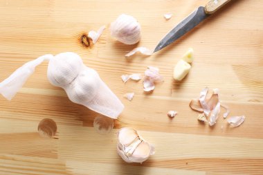 sarımsak kesme tahtası mutfak