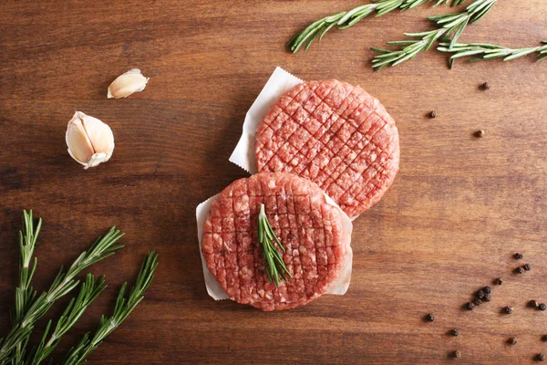 Chuleta de hamburguesa de ternera — Foto de Stock