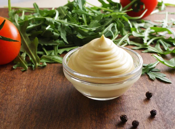 Sauce Sour Cream Mayonnaise — Stock Photo, Image