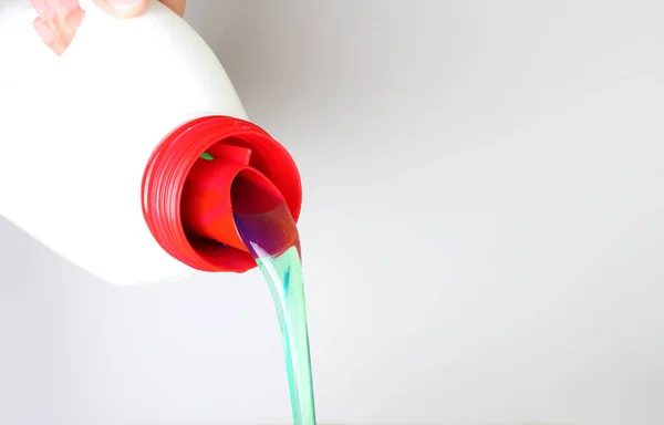 Botella Detergente Líquido Mano — Foto de Stock