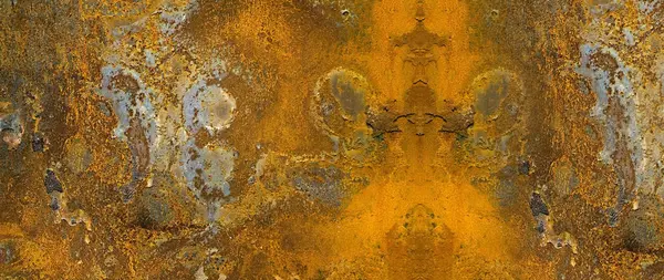 Rusty metal banner — Stock Photo, Image