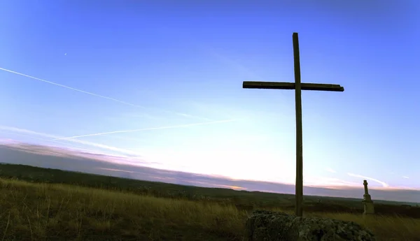 Religia chrześcijaństwa krzyż — Zdjęcie stockowe