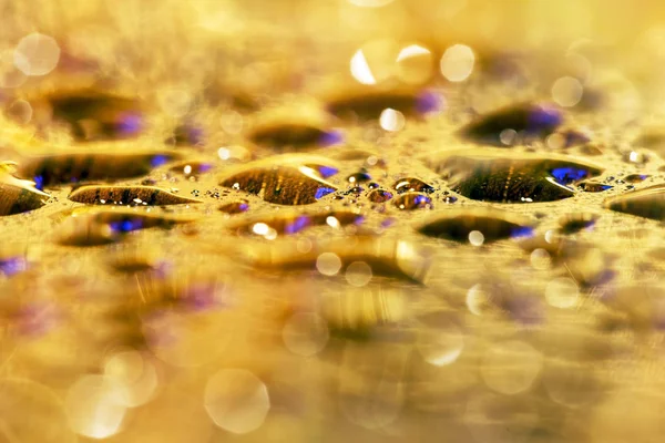 Ouro gotas fundo — Fotografia de Stock