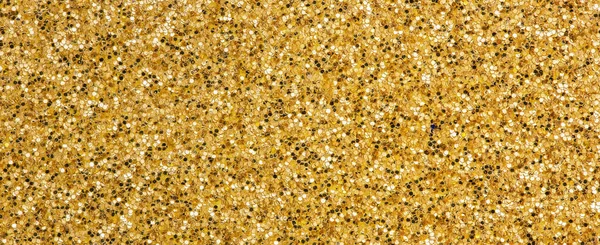 Brillante oro giallo glitter testurizzato carta di Natale vuota, partito , — Foto Stock