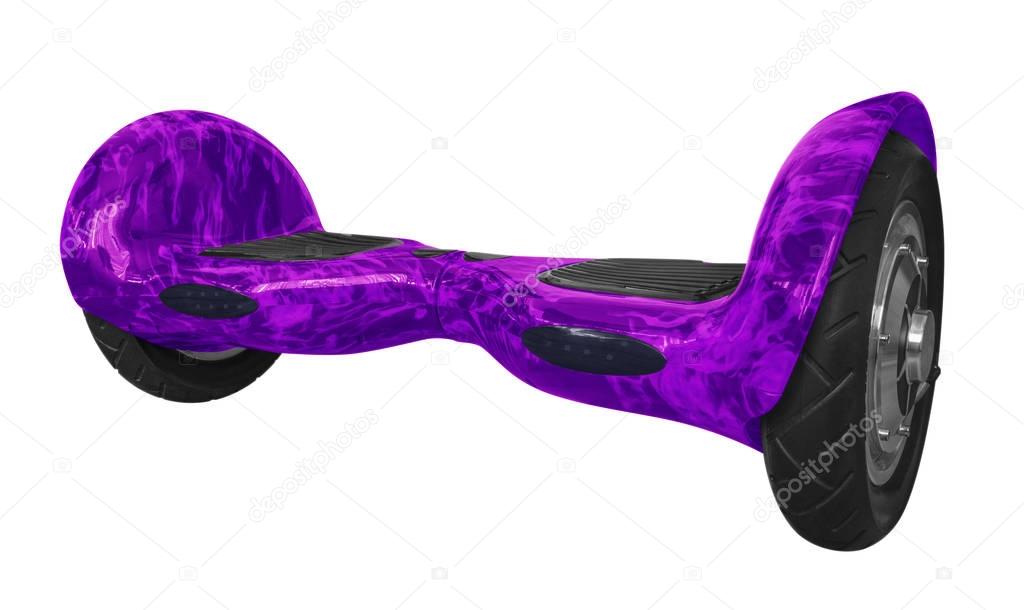 Gyroscooter isolated - violet