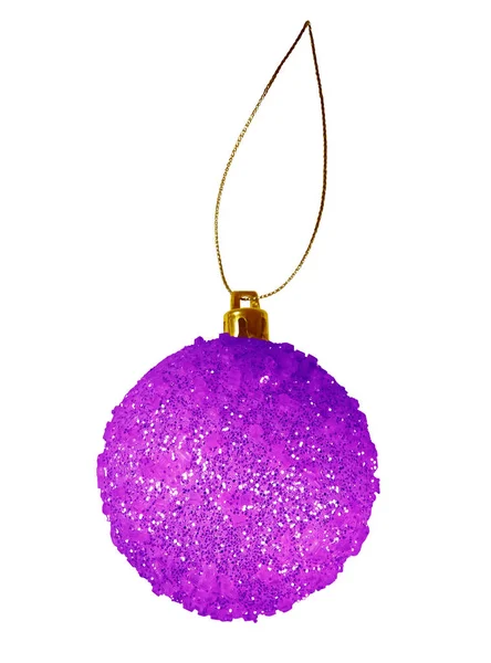 Boule de Noël - violet — Photo
