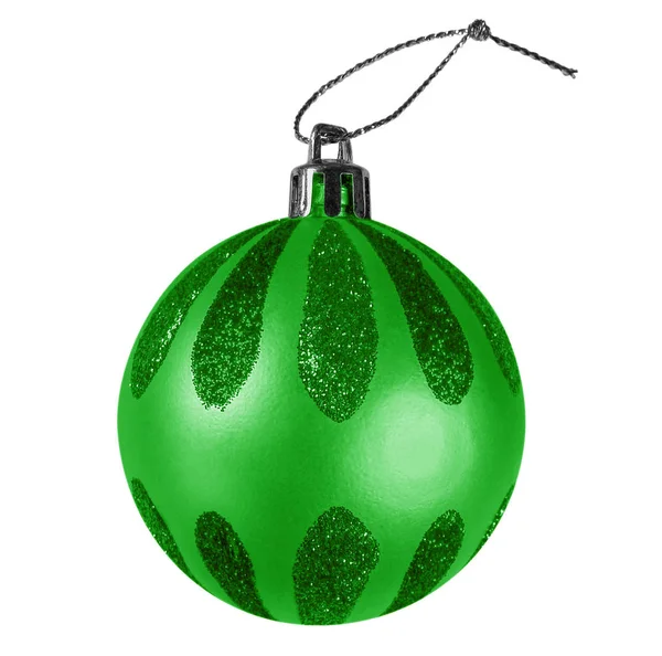 Bauble de Natal - verde — Fotografia de Stock