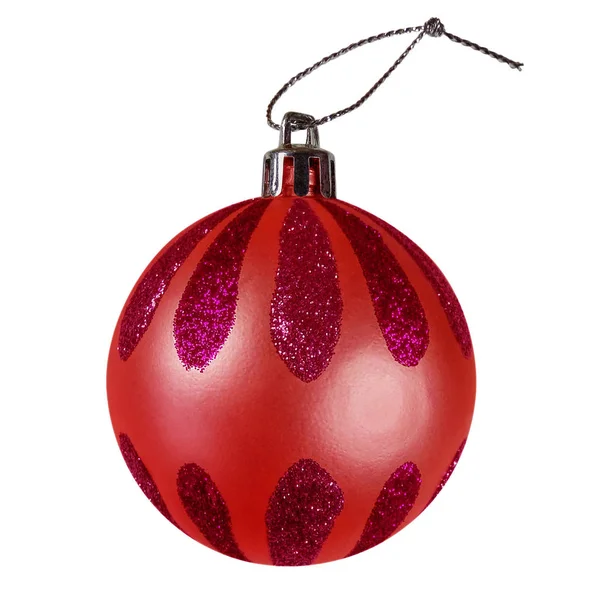Bola de Navidad - rojo — Foto de Stock